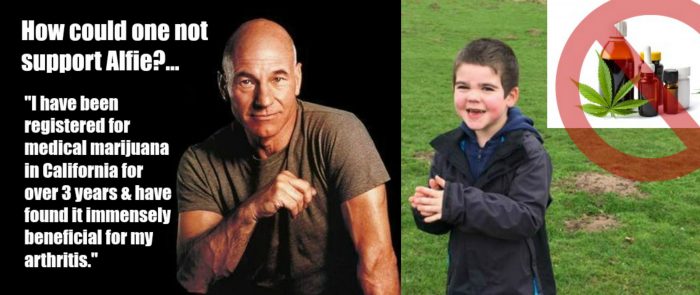 Patrick Stewart Stands Up For Boy Refused Cannabis For 30 Seizures a Day