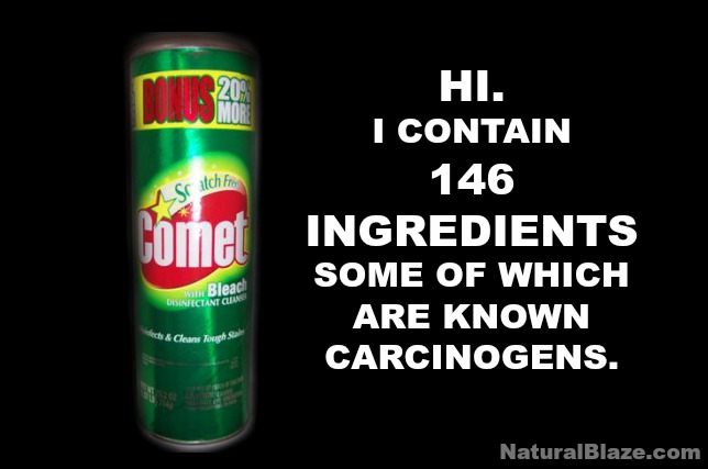 Comet Cleaner Releases 146 Contaminants Into the Air