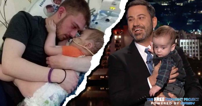 After Using His Son to Beg for Socialized Medicine, Jimmy Kimmel Silent as It Kills Baby Alfie