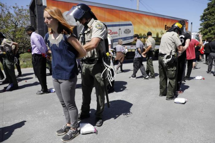 39 Arrested in Effort to Save Chickens From ‘Horrific Cruelty’ at Industrial Egg Farm