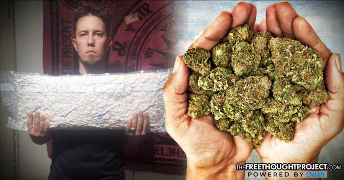 Combat Vet Posts Shocking Picture of How Many Pills He Has to Take Because Cannabis is Illegal