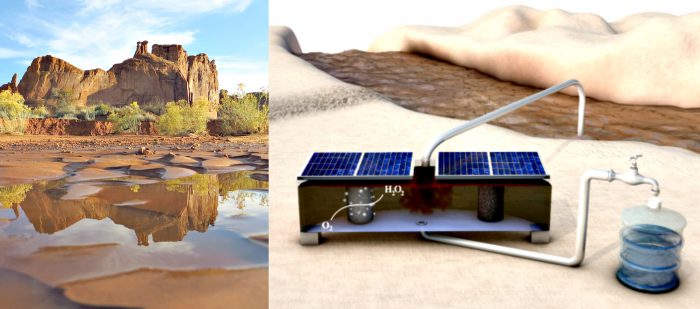 This Solar Purifier Creates Its Own Disinfectant from Water and Sunlight