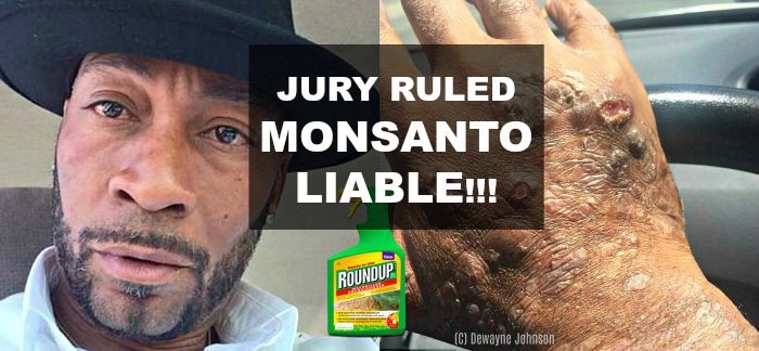 Jury Ruled Monsanto Liable in Case of Man Dying of Cancer After Using Weedkiller