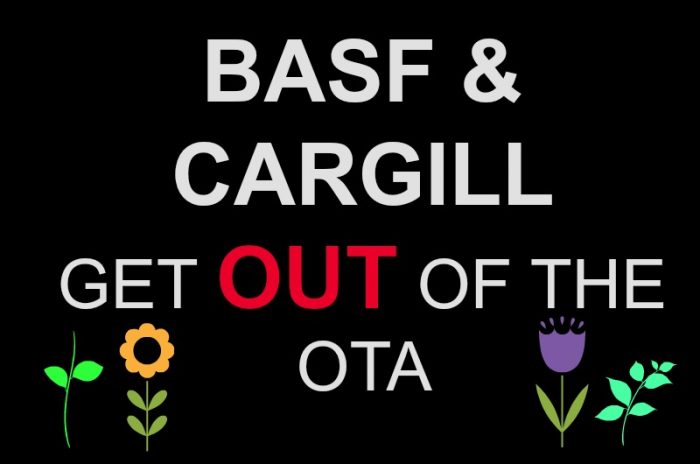 Tell the Organic Trade Association: BASF and Cargill Do Not Belong