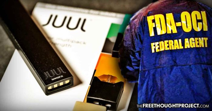 FDA Cracks Down on Vape Maker JUUL, Raids Office Seizing Thousands of Documents