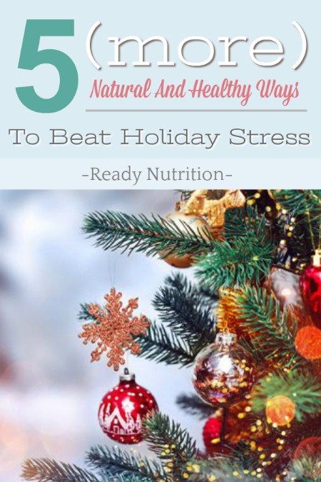 After experiencing the hustle and bustle of the holiday season year after year, many of the best of get burned out, stressed out, and out wallets get wiped out.  But this year, we've compiled a handy list of some healthy and natural way to de-stress this snowy holiday season.