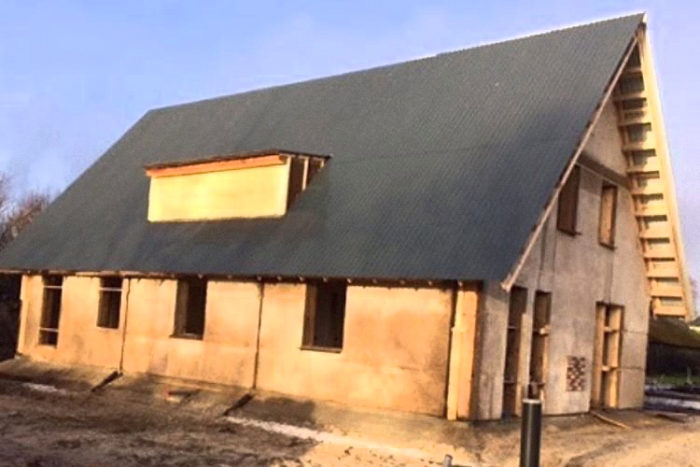 Dutch Company Unveils World’s First Prefab House Built Entirely of Cannabis