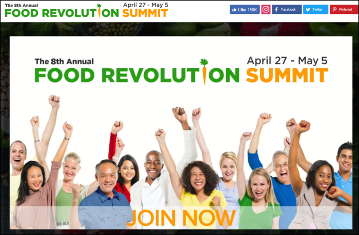 Food Revolution Summit 2019!