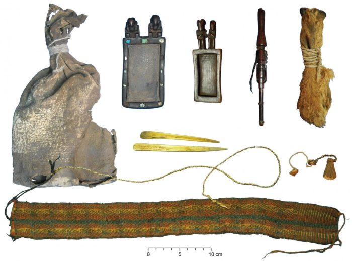 Remarkably Well-Preserved 1,000-year-old AYAHUASCA Kit Found in Cave Excavation