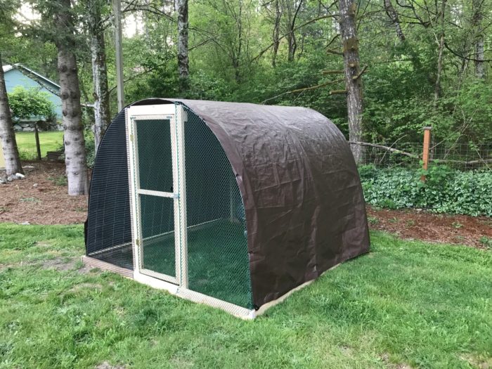 How to Build a Chicken Coop or Greenhouse From Cattle Panels for Under $200
