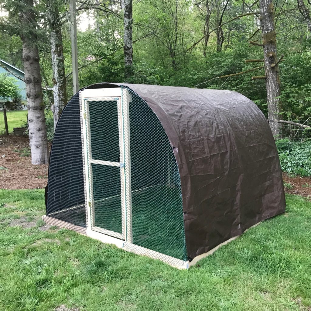 How to Build a Chicken Coop or Greenhouse From Cattle Panels for Under 200