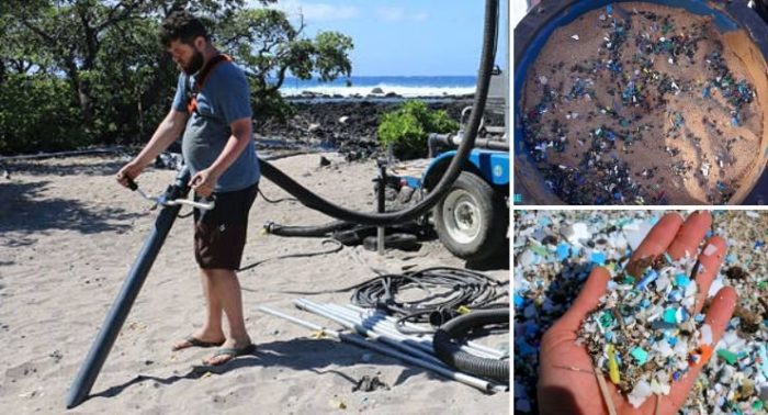 Students Build Vacuum That Sucks Up Microplastics From Sand on the Beach