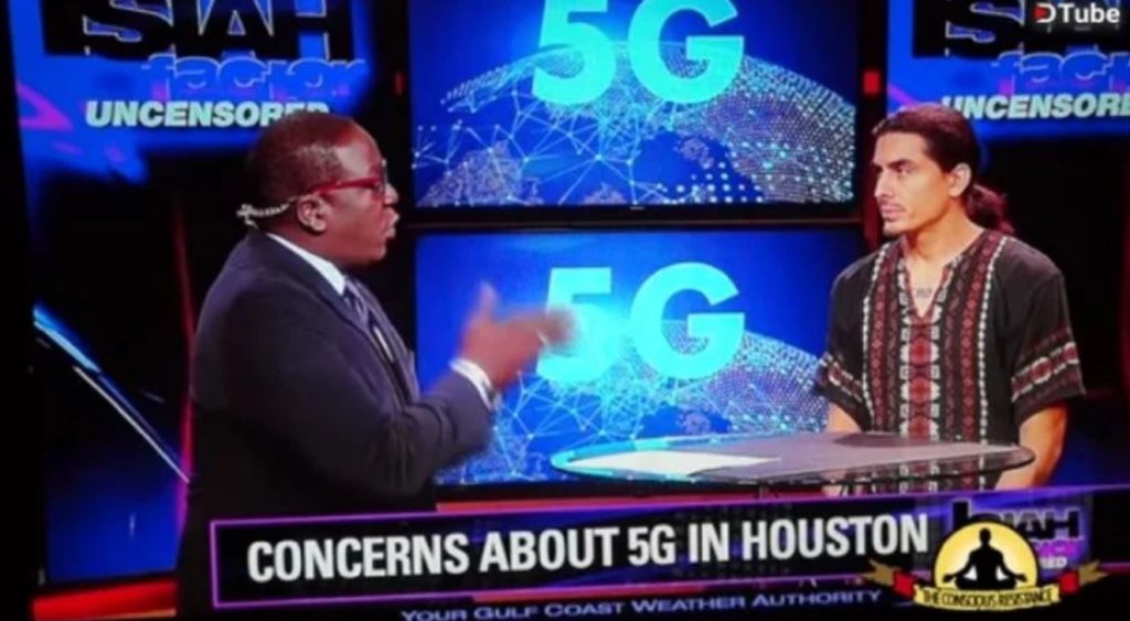 Is 5G Tech Safe? Houston Mayoral Candidate Raises Serious Questions Derrick-broze-5g-1024x563