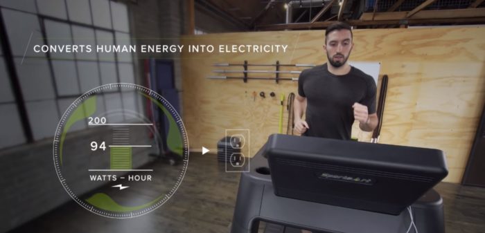 Cut Your Waistline And Electricity Bill With This Energy Generating Treadmill