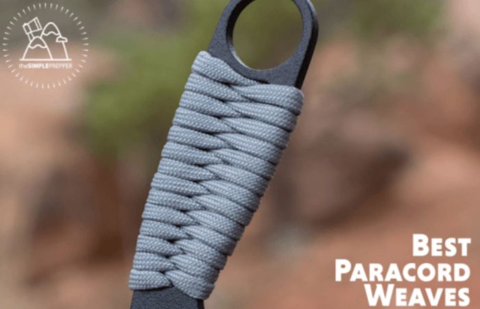 7 Best Paracord Weaves for Any Prepper!