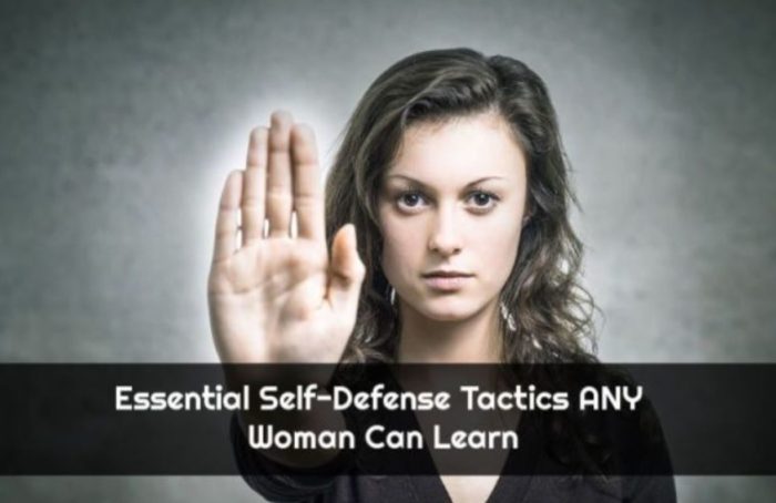 Essential Self-Defense Tactics ANY Woman Can Learn