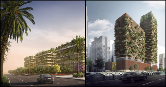Egypt Is Building Africa’s First “Vertical Forest” With 14,000 Plants And 350 Trees
