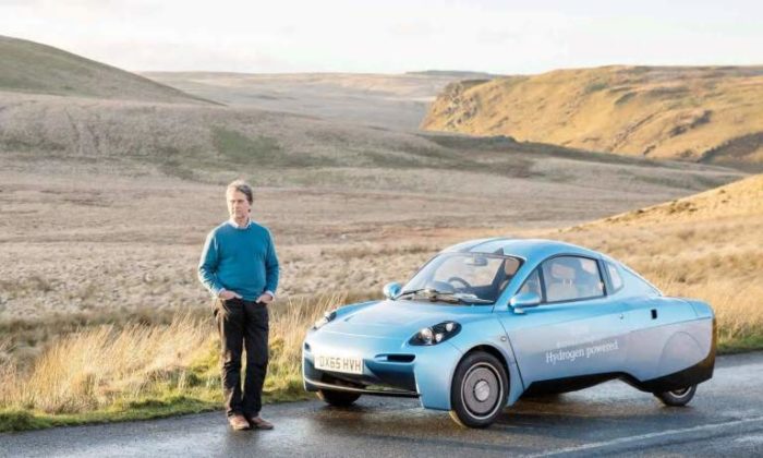 This Futuristic Car Is Powered By Hydrogen And Only Lets Out Water