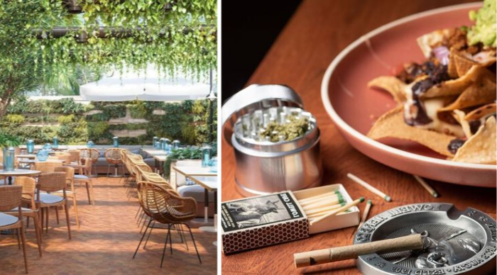 A Gourmet “Cannabis Oasis”: America’s First “Dine and Dab” Cafe Opens in Los Angeles