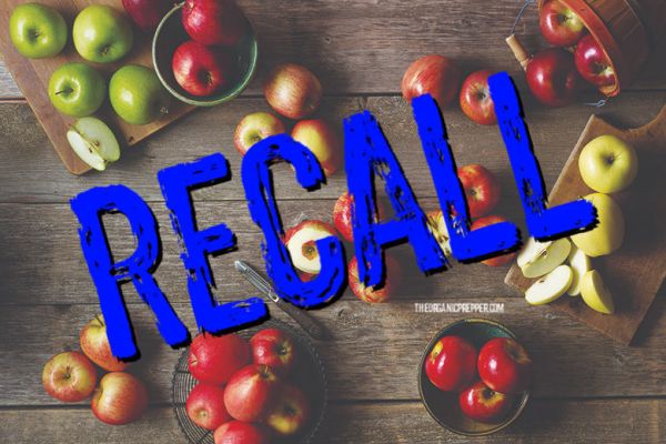 Now APPLES Are Recalled for Listeria