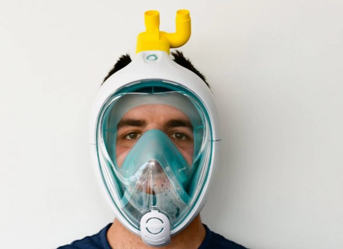 Incredible 3D Printer Hack Can Convert Snorkeling Masks Into Ventilators
