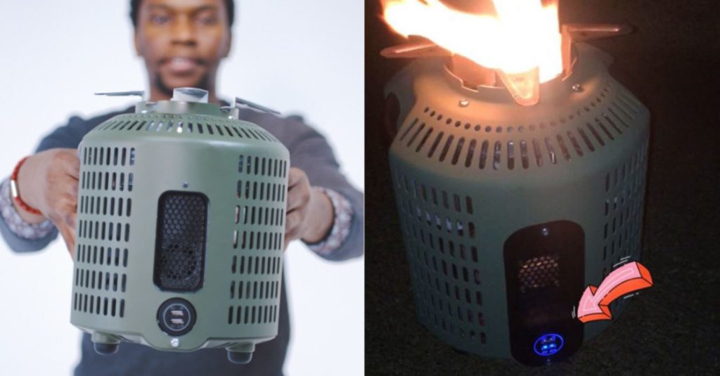 This Nigerian Inventor Created A Smokeless Stove That Cooks Food And