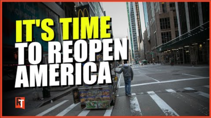 It’s Time to Re-Open America Now!