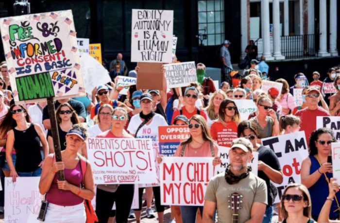 “They Backed Us Into A Corner” — Parents Protest Massachusetts’ New Mandatory Vaccination Rules