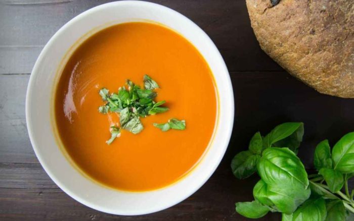 Healthy Homemade Tomato Soup [Dairy-Free]