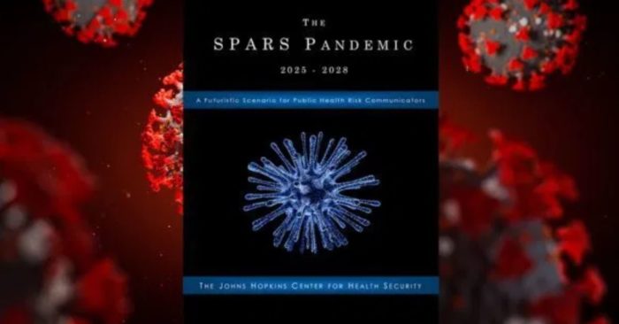 The SPARS Pandemic of 2025: Echo Chambers and Vaccine Opposition