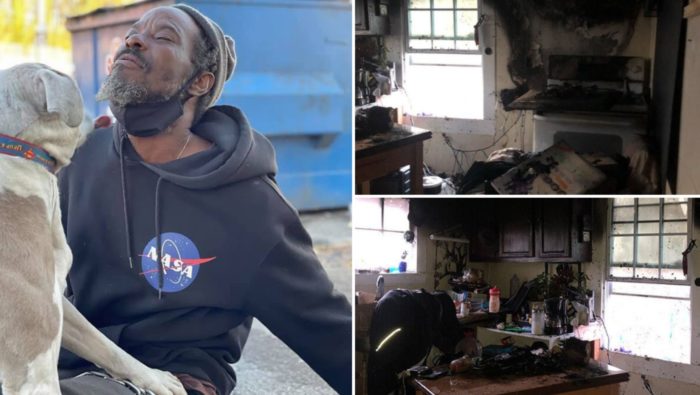 Homeless Man Hailed as Hero After Rushing Into Burning Building to Rescue 16 Dogs and Cats