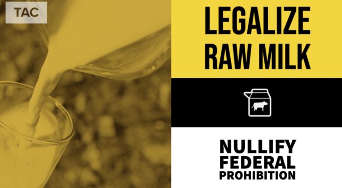 Hawaii Bill Would Expand Raw Milk Sales; Foundation to Nullify Federal Prohibition Scheme