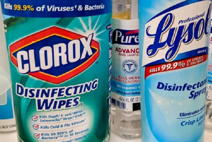 Researchers Sound Alarm About Harmful Chemicals in Common Disinfectants