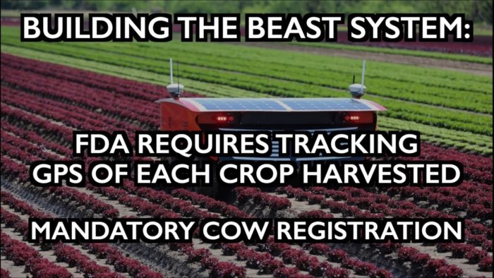 Building the Beast System: FDA Wants GPS on Crops – Spinach Sends Email – Cow Registration Mandates