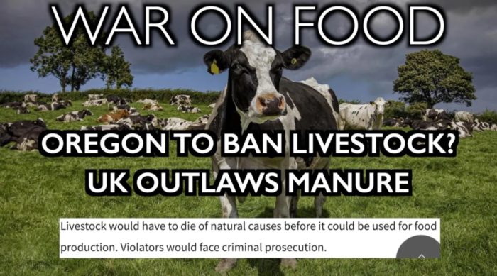 Oregon Bill to BAN Livestock — Stunning War on Farming/Ranching