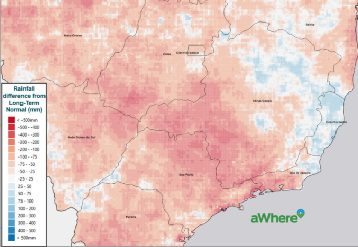 La Niña Turbocharges Drought In Brazil Putting World’s Coffee, Sugar, & Oranges At Risk