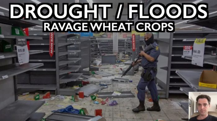 Global Wheat Supplies Short as Drought/Flood Ravage Crops & Supply Chain Falters