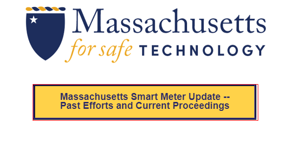 Massachusetts Smart Meter Update — Past Efforts and Current Proceedings