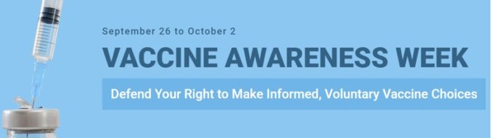 Defend Informed Consent — Vaccine Awareness Week: 9/26-10/2