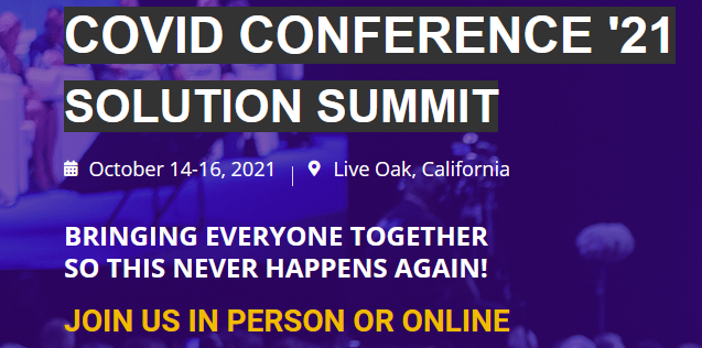 COVID Conference ’21 Solution Summit October 14-16