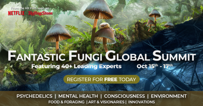 Free Fantastic Fungi Global Summit: Oct 15-17