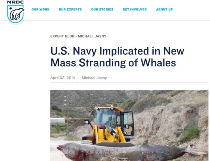 EMF/RF/5G/Internet of Underwater Things: Devastation to Whales Is Warning Us