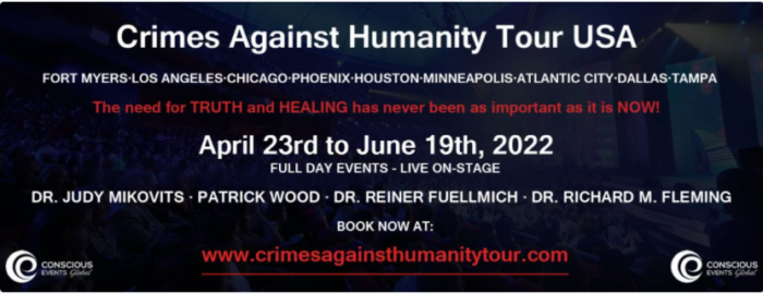 Crimes Against Humanity Tour USA: Online Presentations
