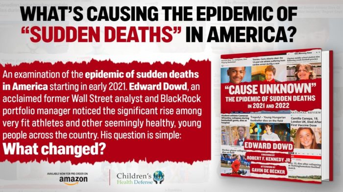Shocking New Book Shows Epidemic of Sudden Deaths