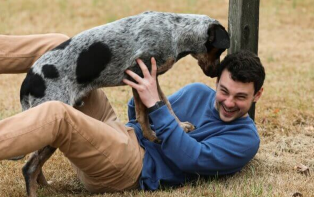 S dog can can